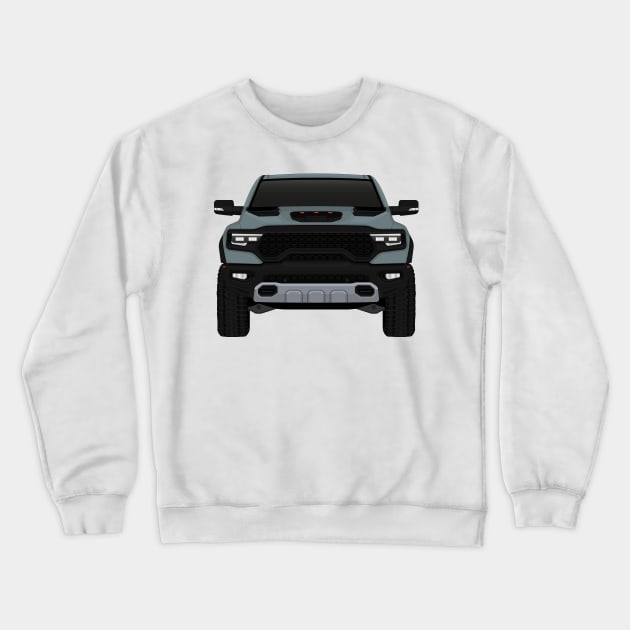 Ram Grey Crewneck Sweatshirt by VENZ0LIC